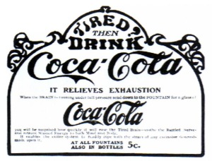 Cocaine is removed from Coca Cola in 1903